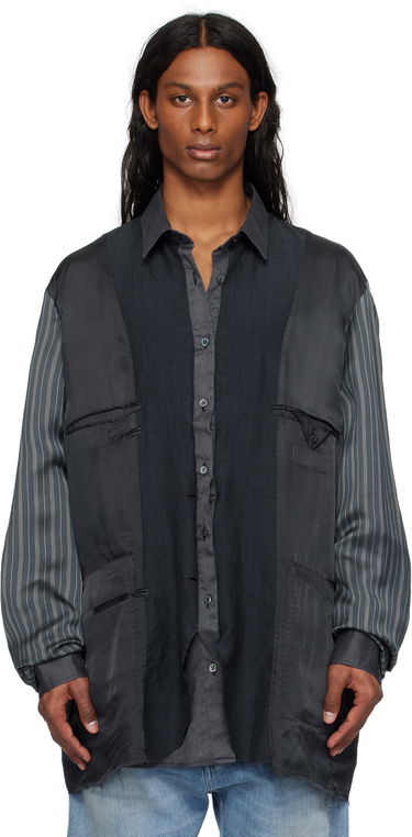 Košeľa Maison Margiela Maison Margiela Patchwork Inside-Out Reversible Jacket Šedá | S50BN0532 MTN052, 0