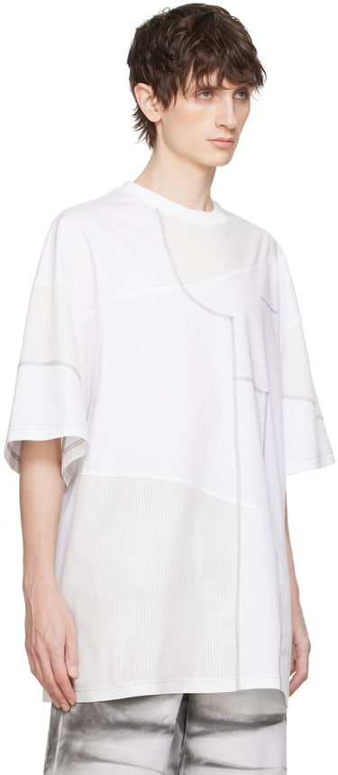 Tričko Feng Chen Wang Feng Chen Wang Paneled T-Shirt Biela | FMS17TS05, 1