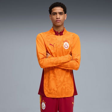 Dres Puma Galatasaray SK Training 1/4 Zip Top with Star Oranžová | 949103-006, 2