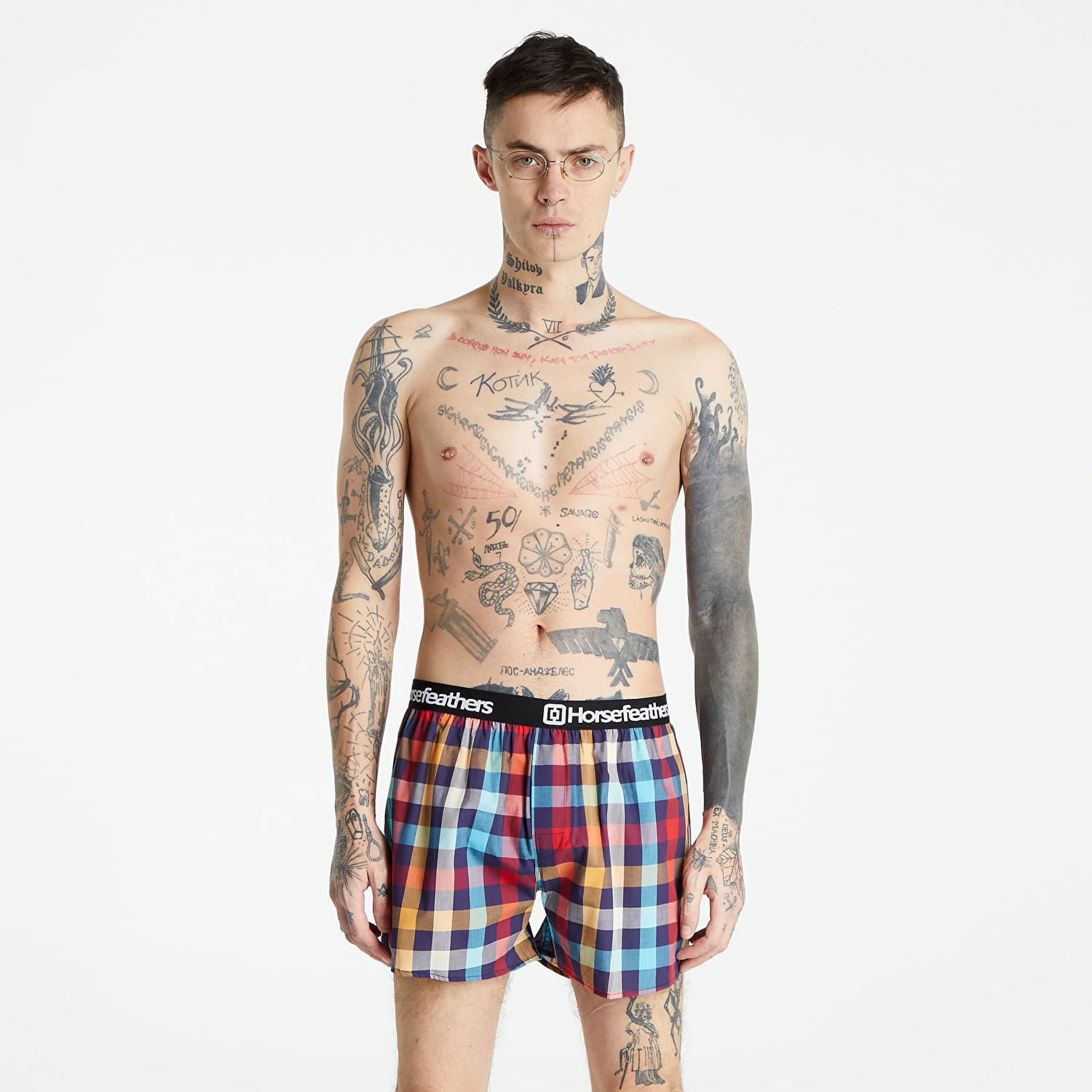 Boxerky Horsefeathers Clay Boxer Shorts Rôznofarebný | AM068G, 0