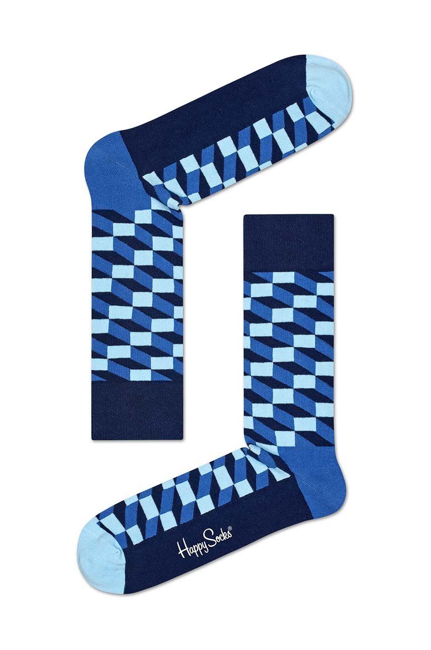 Ponožky Happy Socks Filled Optic Navy | FIO01.6050, 0