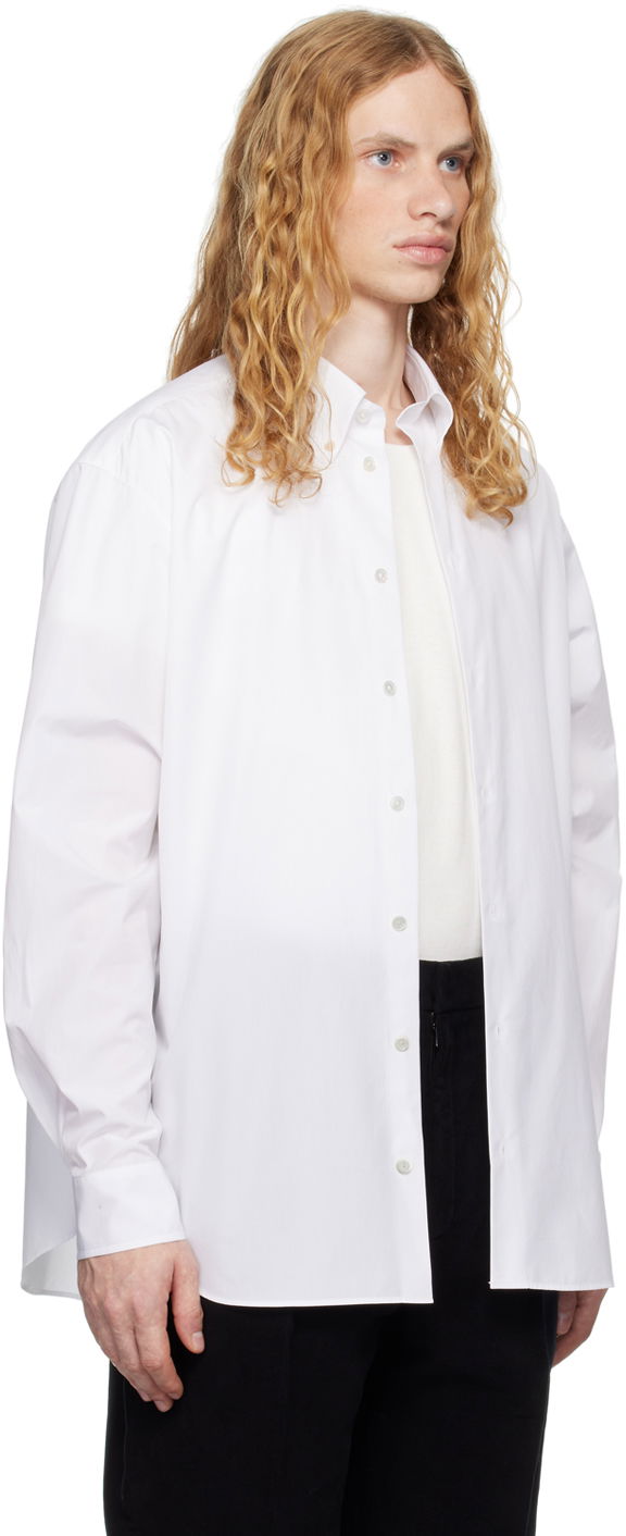 Košeľa The Row The Row Ruskin Shirt Biela | 755-W2439, 1