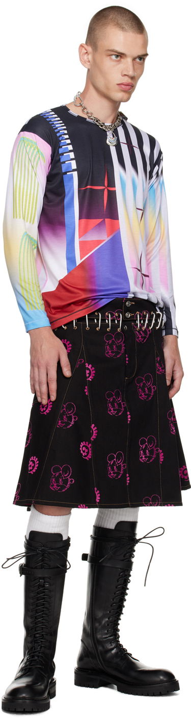 Tričko Chopova Lowena Chopova Lowena Ski Graphic Long Sleeve T-Shirt Rôznofarebný | 8111, 3