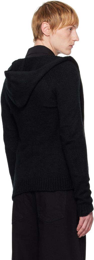 Sveter HELIOT EMIL HELIOT EMIL Inviola Cashmere Zip Hoodie Čierna | SS25_W_07_066_BLK01_CO, 2