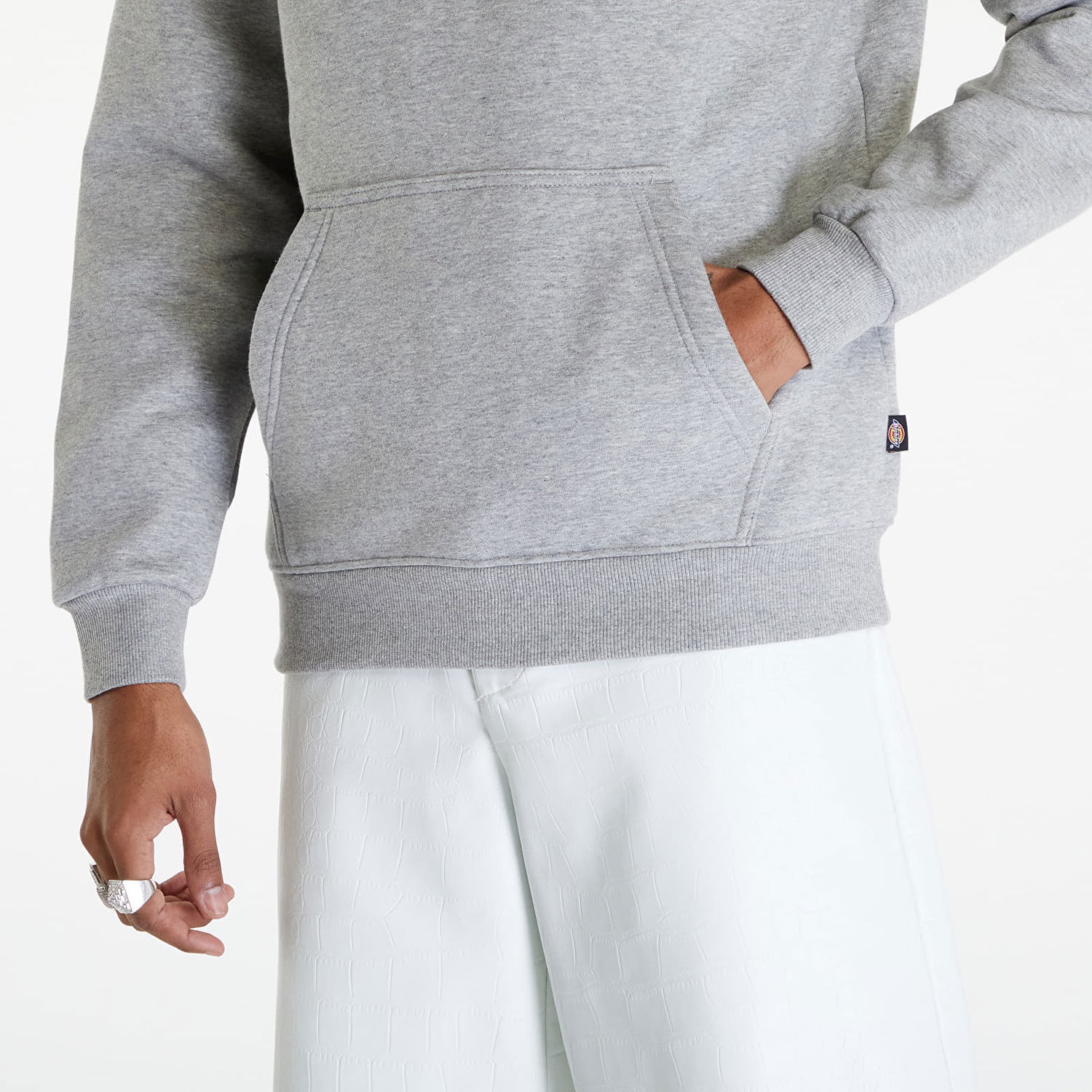 Mikina Dickies Icon Logo Hoodie Vínová | 0A4XCB, 1