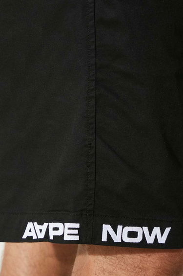 Šortky AAPE by A Bathing Ape AAPE NOW Shorts Čierna | AAPSPMA668XXM, 4