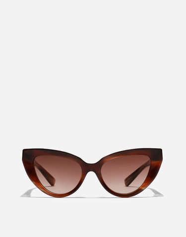 Slnečné okuliare Dolce & Gabbana Dolce & Gabbana DG Hinge Cat-Eye Sunglasses Hnedá | VG4497VP1139V000, 0