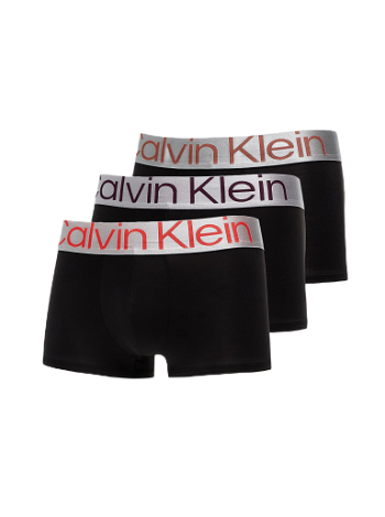 CALVIN KLEIN Reconsidered Steel Micro Low Rise Trunk 3-Pack NB3074A 6J4