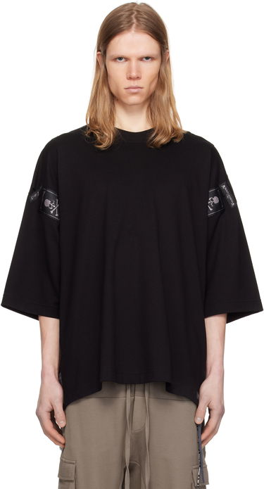 Tričko Mastermind WORLD Mastermind World Boxy Fit Label T-Shirt Čierna | MW25S14-TS031-022, 0