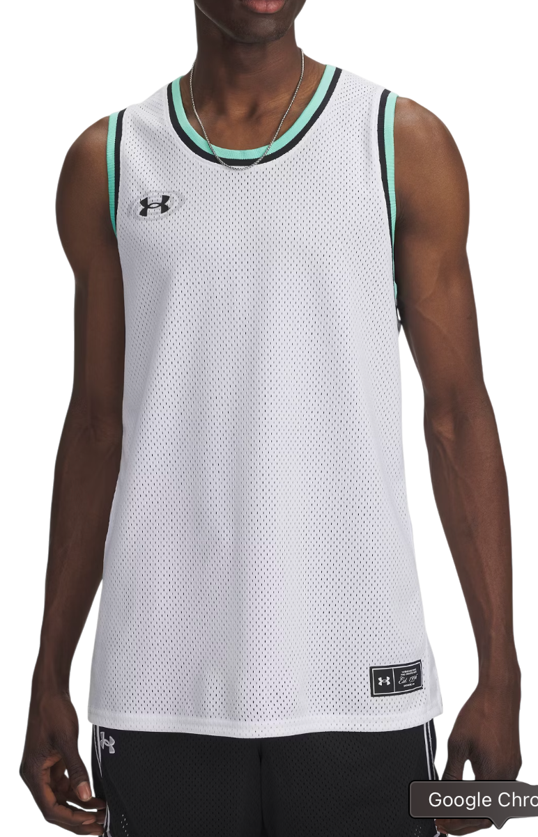 Tielko Under Armour Under Armour Zone Pro Mesh Graphic Tank Biela | 6000370-100, 0