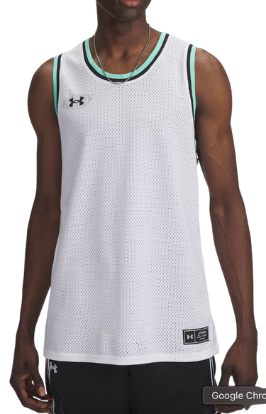 Tielko Under Armour Under Armour Zone Pro Mesh Graphic Tank Biela | 6000370-100, 0