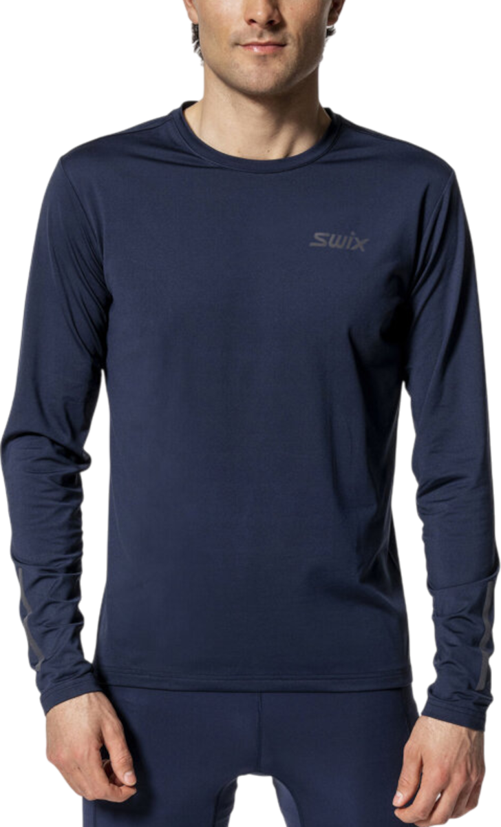 Tričko SWIX Pace NTS Long Sleeve Baselayer Top Navy | 10016-23-75112, 0