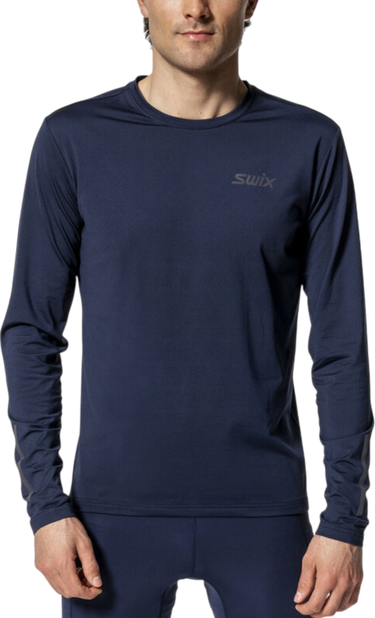Tričko SWIX Pace NTS Long Sleeve Baselayer Top Navy | 10016-23-75112, 0