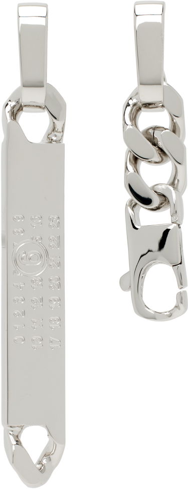 Kľúčenka Maison Margiela MM6 Maison Margiela Chain Drop Earrings Metalická | SM6VG0099 P8371, 0