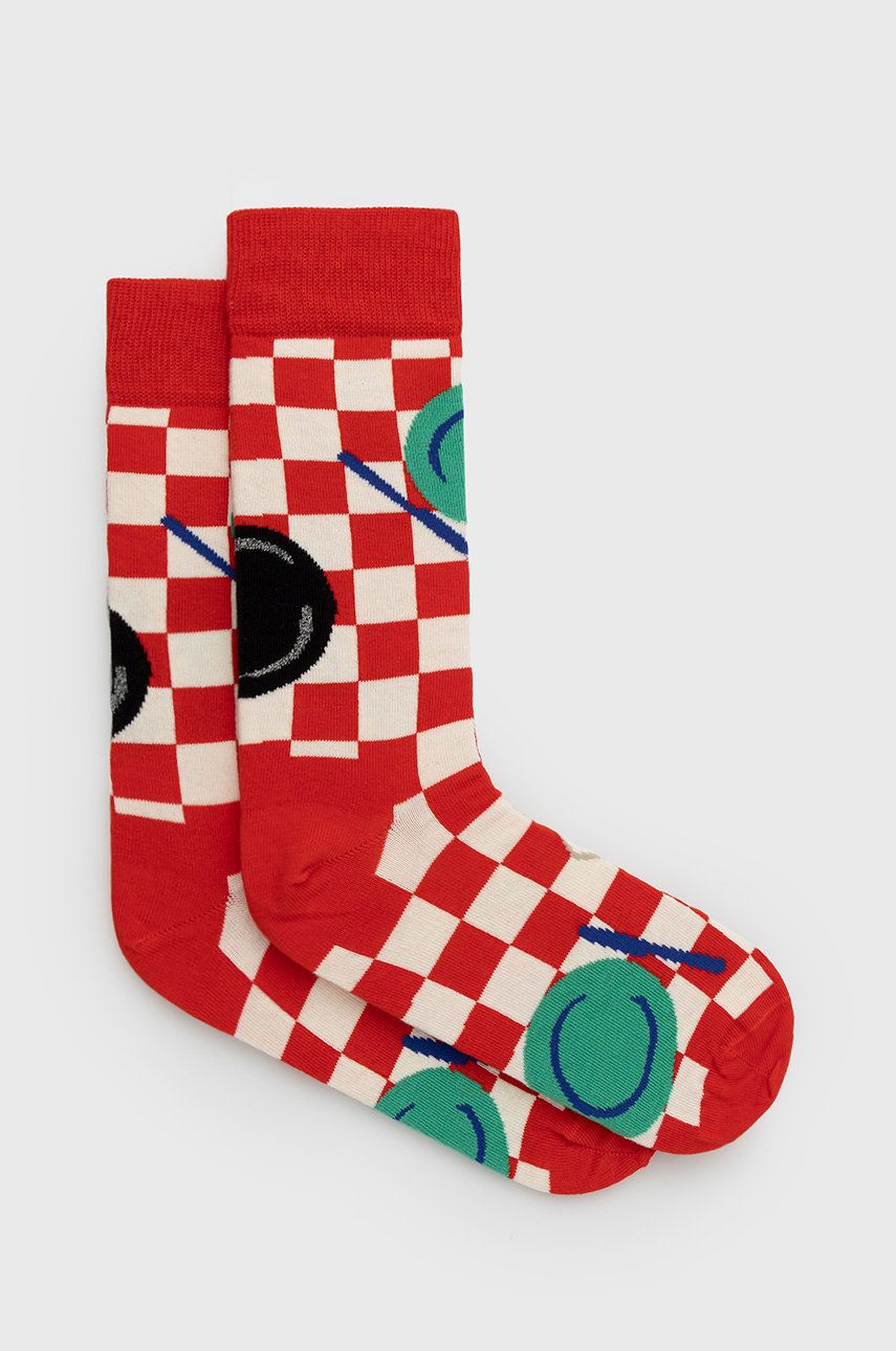 Ponožky Happy Socks Early Bird Červená | EBI01.4300.M, 0