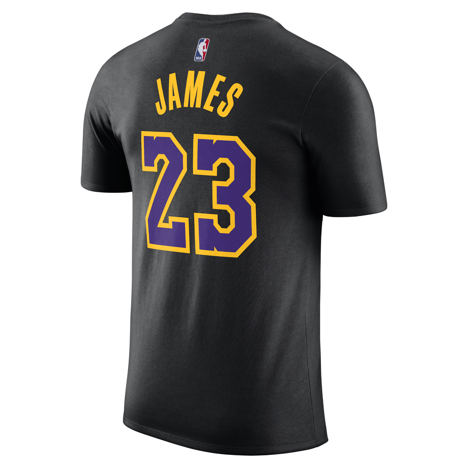 NBA LeBron James Los Angeles Lakers City Edition - Černá