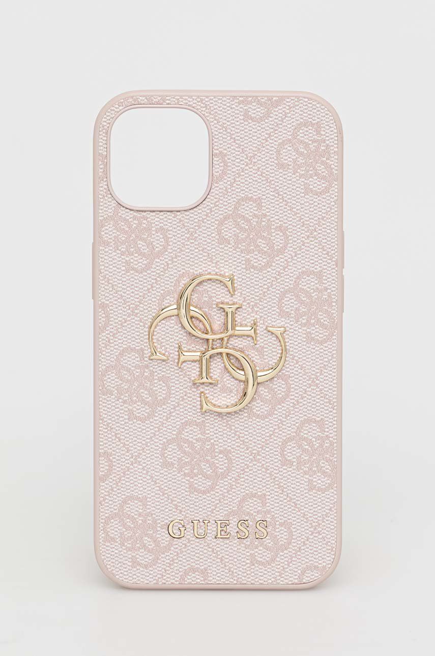 Gadget GUESS Phone Case with Logo Iphone 13 Ružová | GUHCP13M4GMGPI, 0