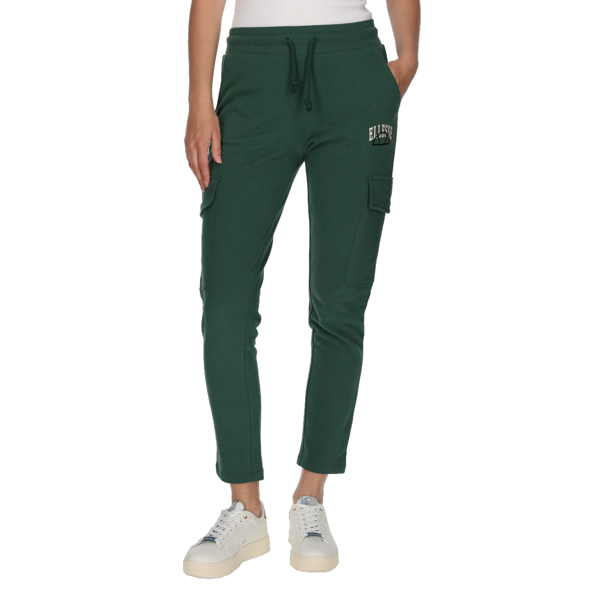 Tepláky Ellesse Cargo Joggers with Drawstring Waist Zelené | ELA233F101-61, 0
