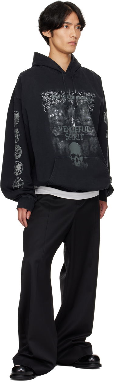 Mikina VETEMENTS Vetements Cradle of Filth 'Vengeful Spirit' Oversized Hoodie Čierna | UCF76HD650M, 3