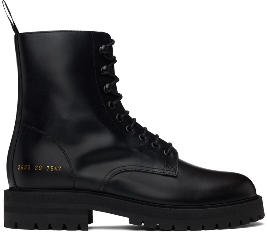 Oblečenie Common Projects Common Projects Combat Boots Čierna | ARTICLE 2453, 0