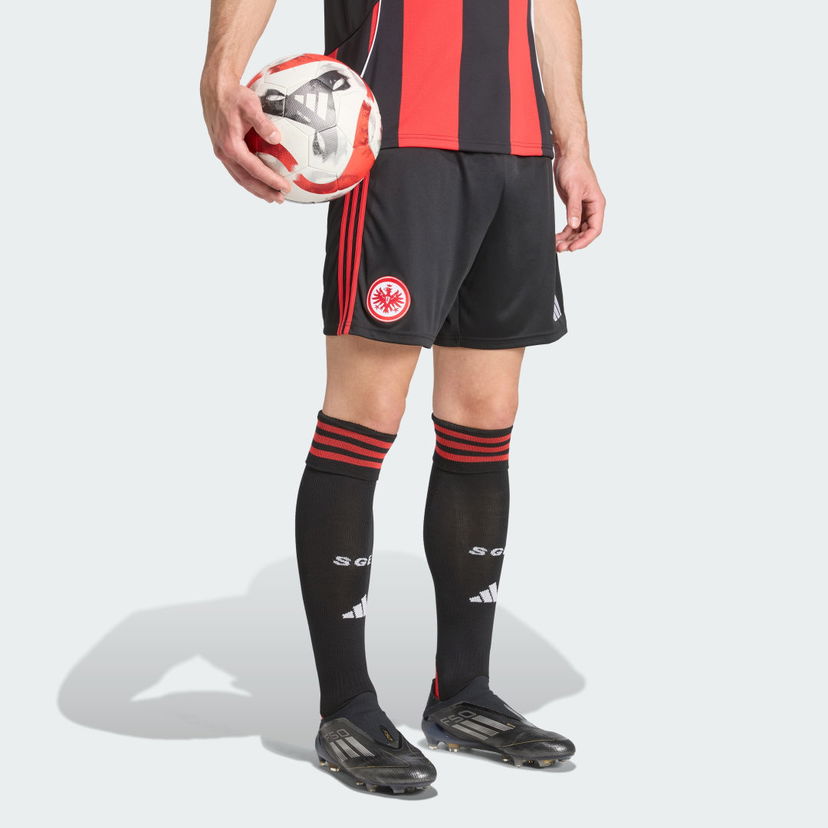 Šortky adidas Performance Eintracht Frankfurt 25/26 Home Shorts Čierna | JZ6358