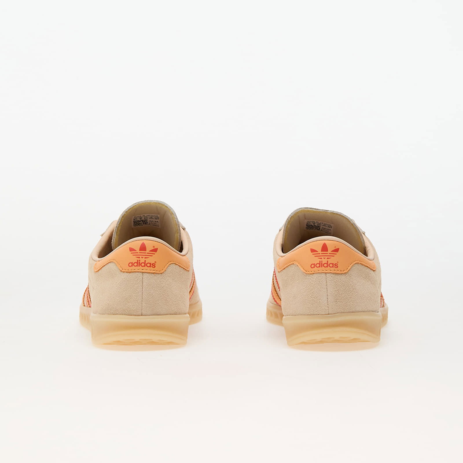 Hamburg 24 Sneakers in Crystal Sand/Hazy Orange/Collegiate Orange