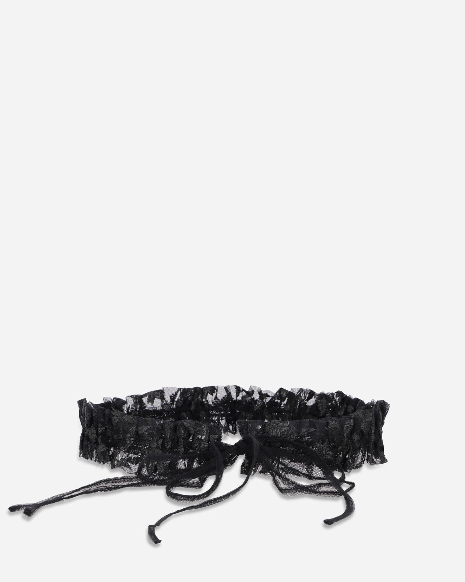 Opasok OpéraSPORT Coralie Lace Waist Belt with Ties Čierna | A40FW25  4, 1