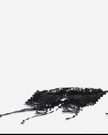 Opasok OpéraSPORT Coralie Lace Waist Belt with Ties Čierna | A40FW25  4, 1