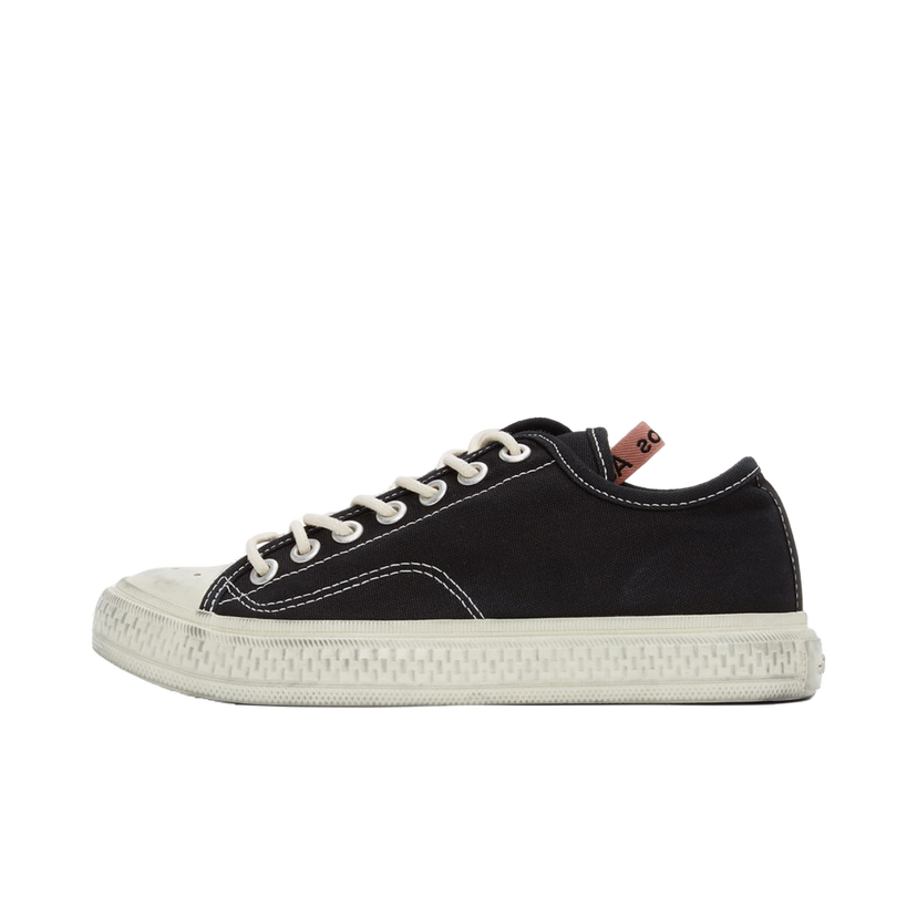 Tenisky a topánky Acne Studios Black Canvas Low-Top Čierna | AD0347-CGL