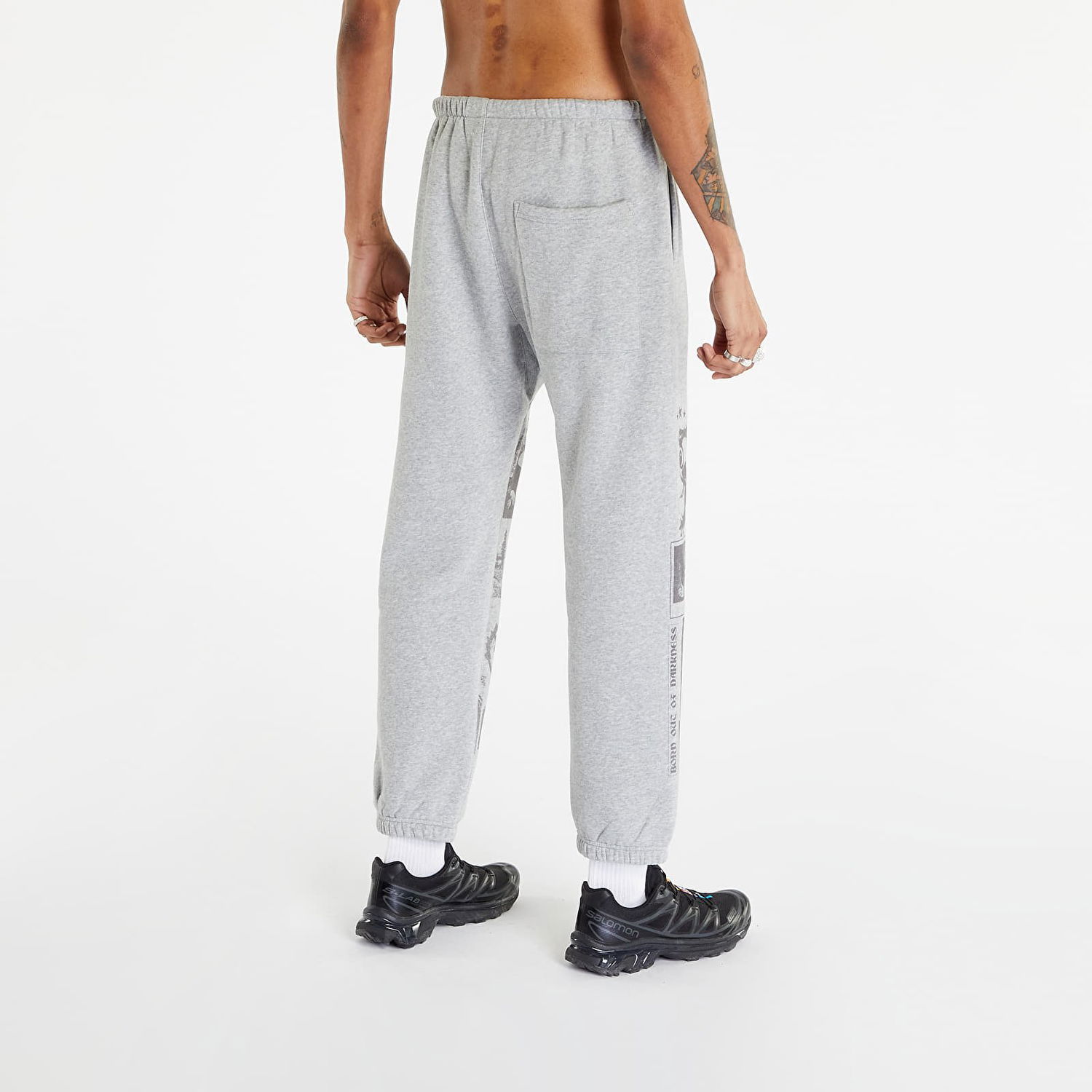 Tepláky Pleasures Choices Sweatpant Šedá | P23SP041 GREY, 1