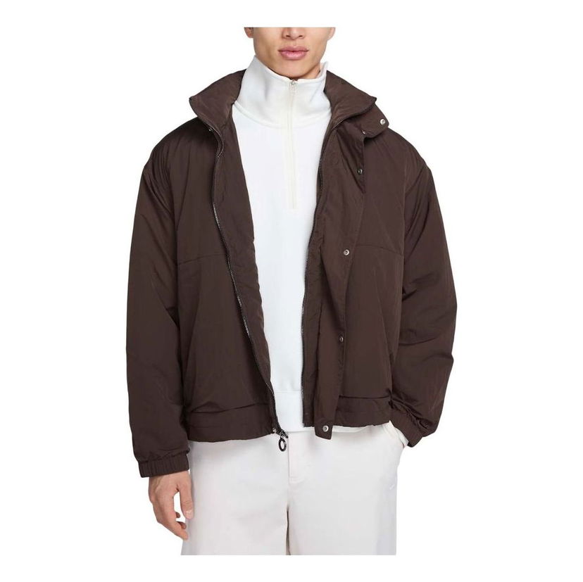 Prešívaná bunda Nike Tech Jacket Hnedá | FZ0715-237