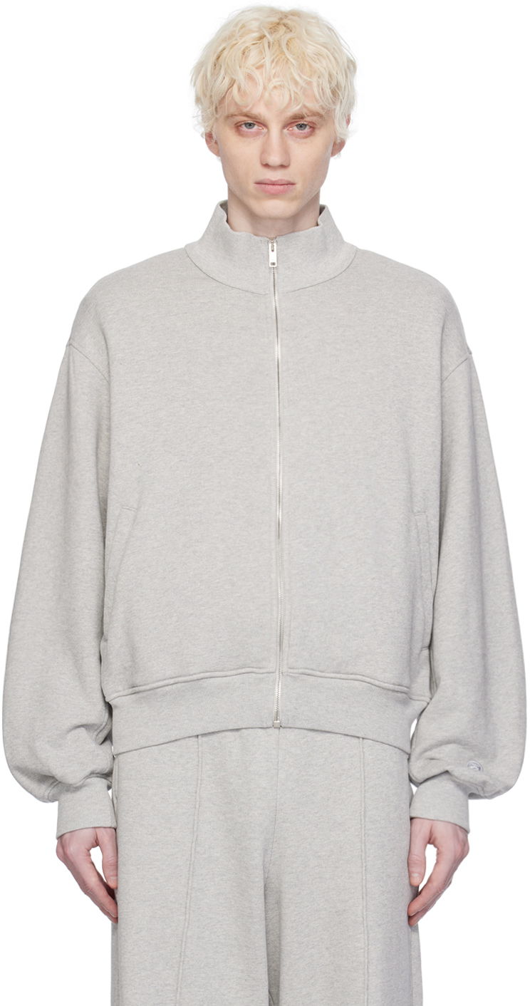 Bunda Ambush Graphic Track Jacket Šedá | BMBE001S24FLE0020501, 0