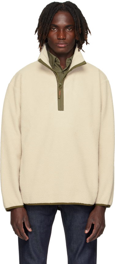 Sveter A.P.C. A.P.C. Willy Fleece Pullover Béžová | PSAIF-H27990, 0