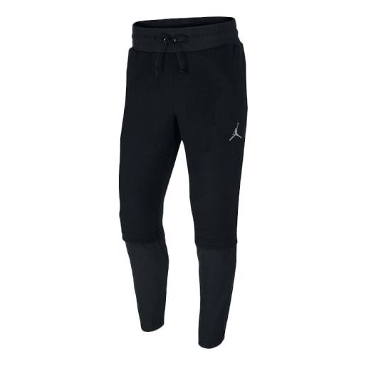 Tepláky Jordan Jordan Splicing Bundle Casual Pants Čierna | 926476-010