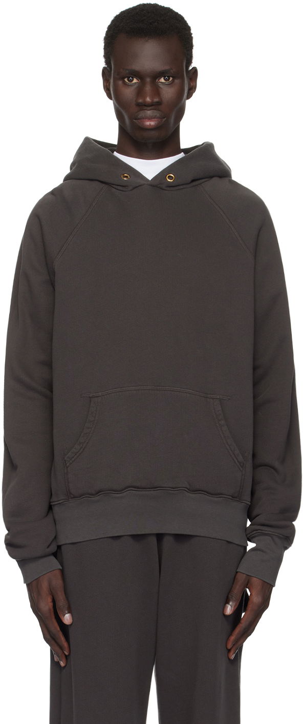 Mikina LES TIEN Les Tien Classic Raglan Hoodie Šedá | CF-1098, 0