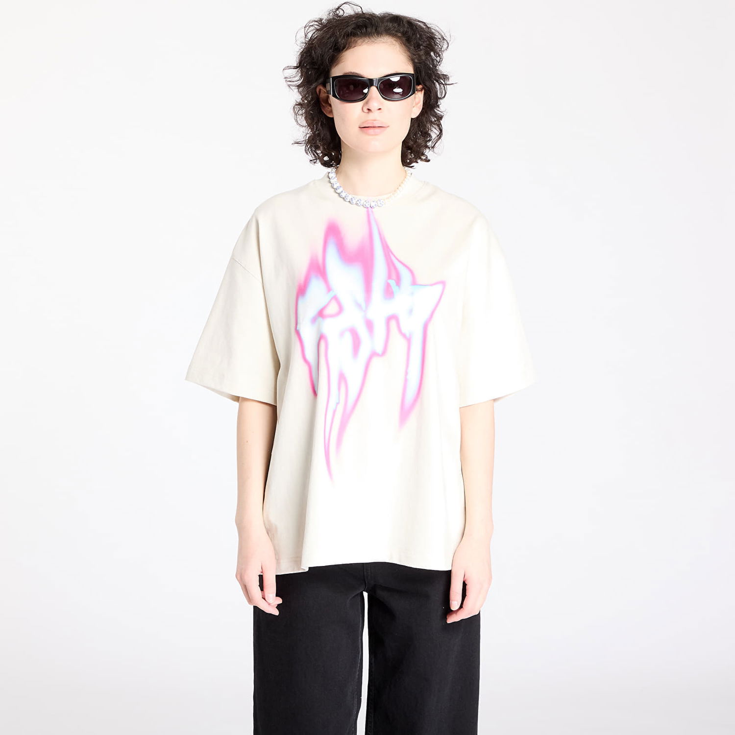 Tričko Footshop Walking Art T-Shirt Biela | FTSHP_404, 0