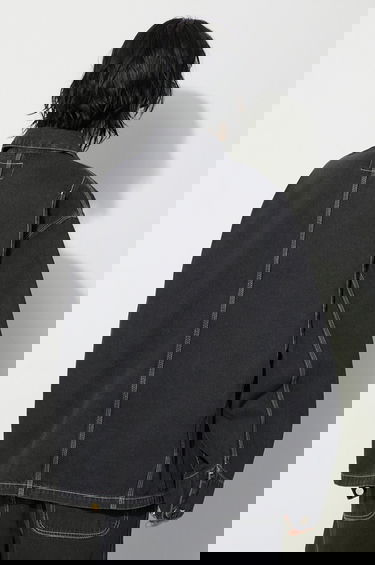 Kabáty Carhartt WIP Denim Work OG Michigan Coat Čierna | I031923-89.06, 4