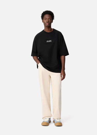 Tričko AXEL ARIGATO T-Shirt Alvin Armstrong Patch Detail Čierna | A4114001, 4