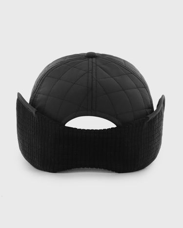 Čiapky a klobúky New Balance Quilted Baseball Cap with Earflaps Čierna | NBL-NBCEF03YEW-K6, 2