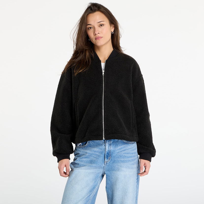Bomber bunda Urban Classics Structured Bomber Jacket Čierna | TB8108-00007