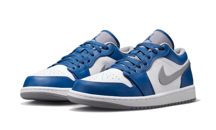 Air Jordan 1 Low "True Blue Cement" GS