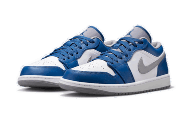 Tenisky a topánky Jordan Air Jordan 1 Low "True Blue Cement" GS Modrá | 553560-412, 3