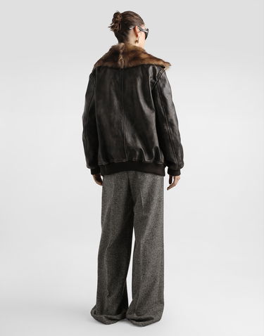 Sveter Dolce & Gabbana Dolce & Gabbana Cashmere Cardigan Šedá | FXV09ZJBW0PN4032, 2