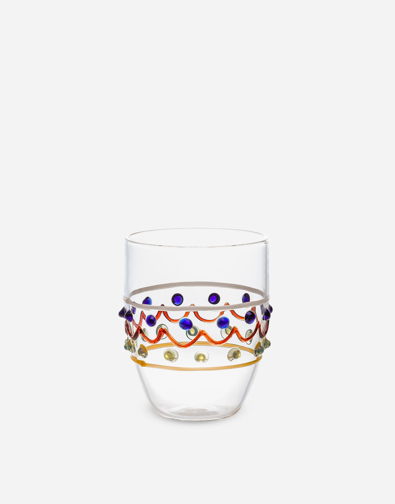 Home decor Dolce & Gabbana Water Glass With Murano Beads Rôznofarebný | TCB003TCALVUC121, 0