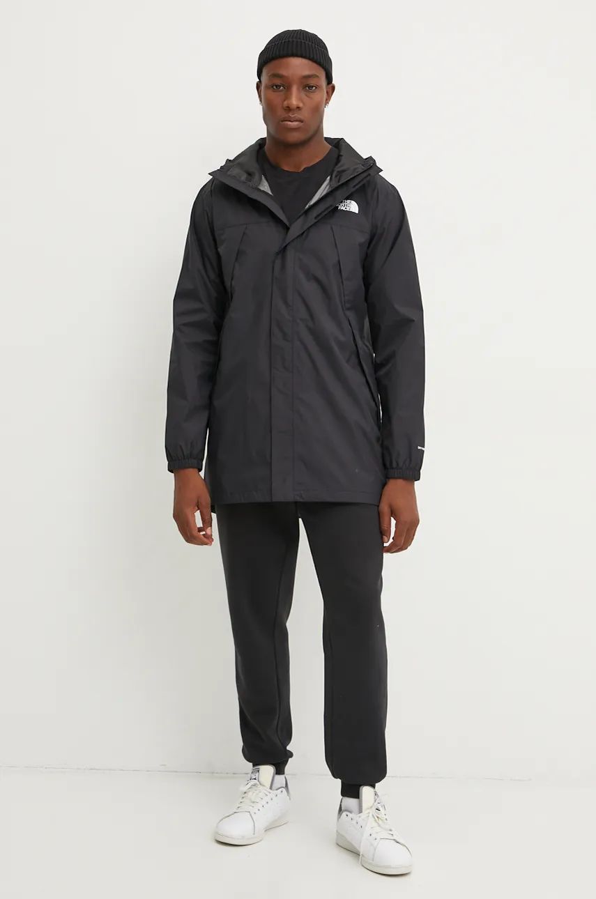 Pláštenka The North Face Antora Lightweight Hooded Jacket Čierna | NF0A7ZUB4H01, 1