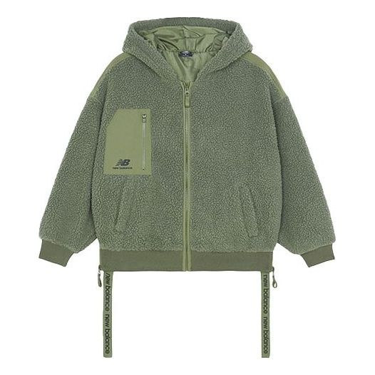 Mikina New Balance Casual Sports Hooded Knit Jacket Zelené | AWJ13328-BS5, 0