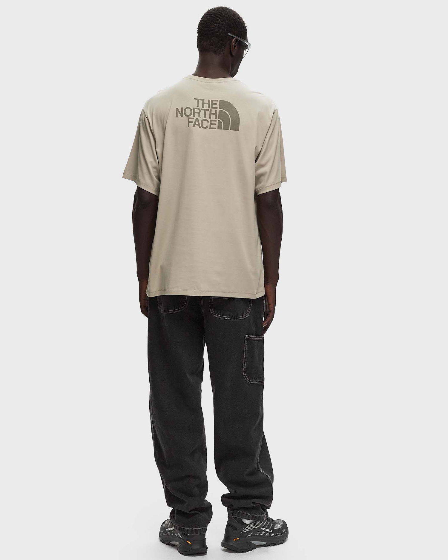Tričko The North Face NATURAL DYE S/S TEE men Shortsleeves grey in size:XXL Béžová | NF0A89CX9OX1, 1