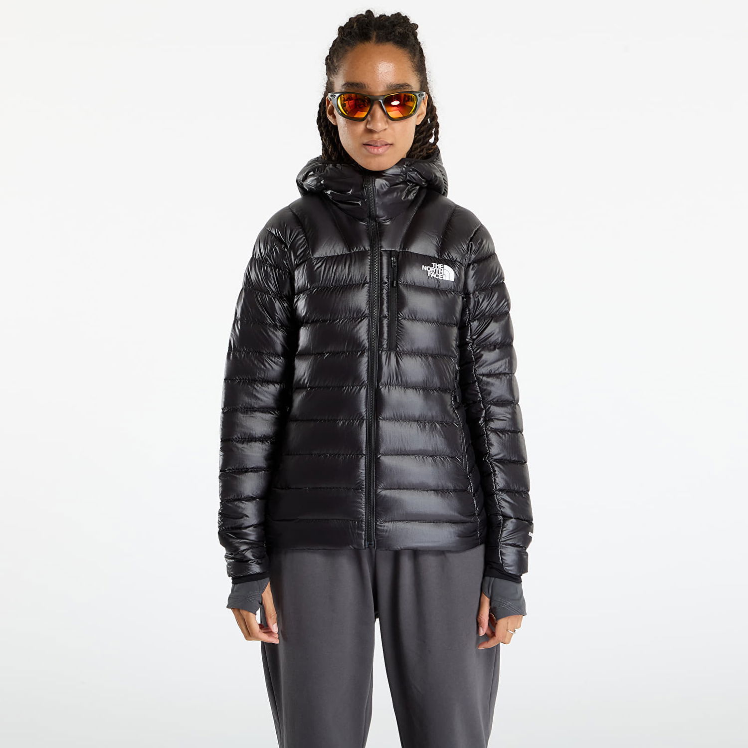 Prešívaná bunda The North Face Summit Breithorn Hooded Down Jacket Čierna | NF0A8805JK31, 0