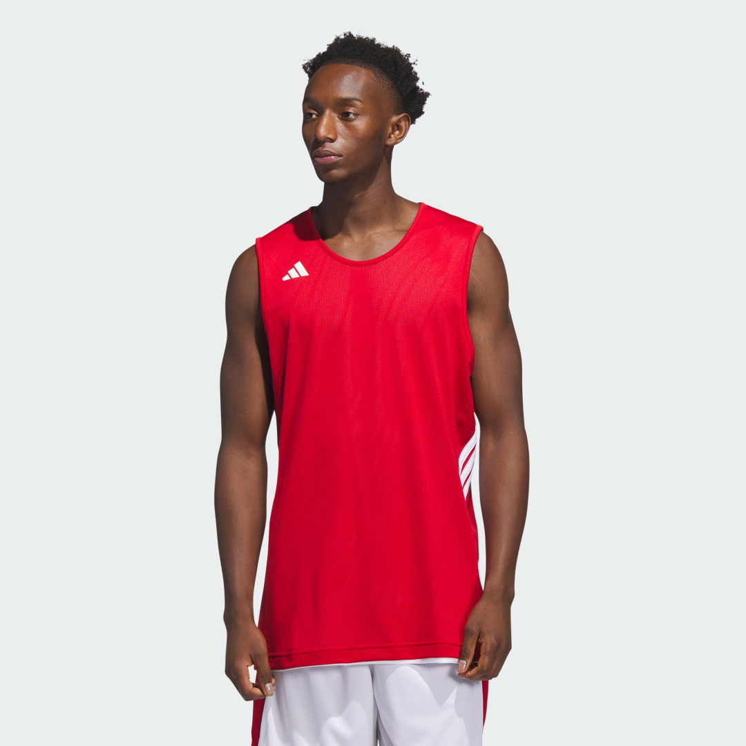Dres adidas Performance 3G Speed Reversible Basketball Jersey Červená | JM5098, 0
