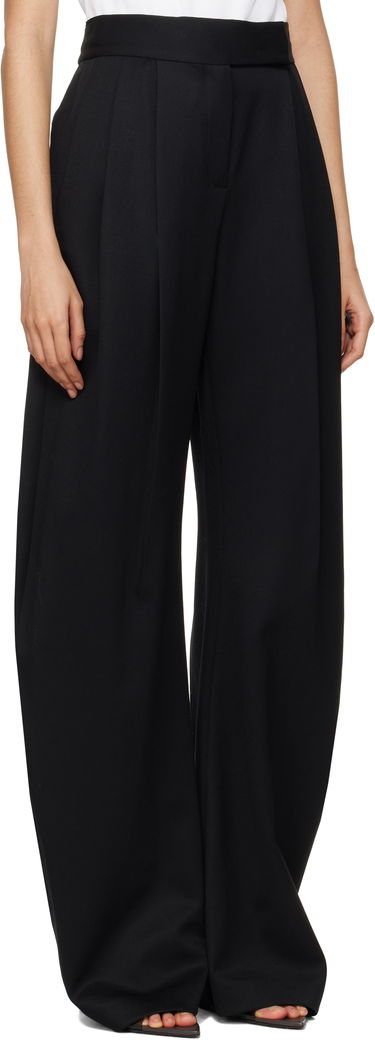 Nohavice The Attico Attico Long Pleated Trousers Navy | 250WCP00102 WWW046AA, 4